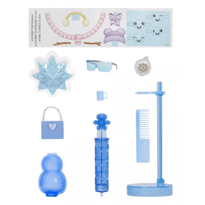 Rainbow High Winter Wonderland Boneca Skyler (azul), boneca de moda, feminino, 4 anos, rapaz/rapariga, 280 mm, multicolor
