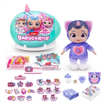 Boneca de bebé interativa Babycorns Série 1 Grande ZURU