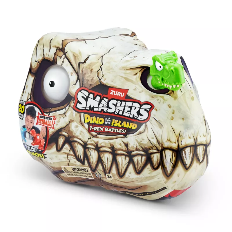 Figura de brinquedo Zuru Smashers T‑Rex Battles – figura de ação colecionável de dinossauro, modelos sortidos
