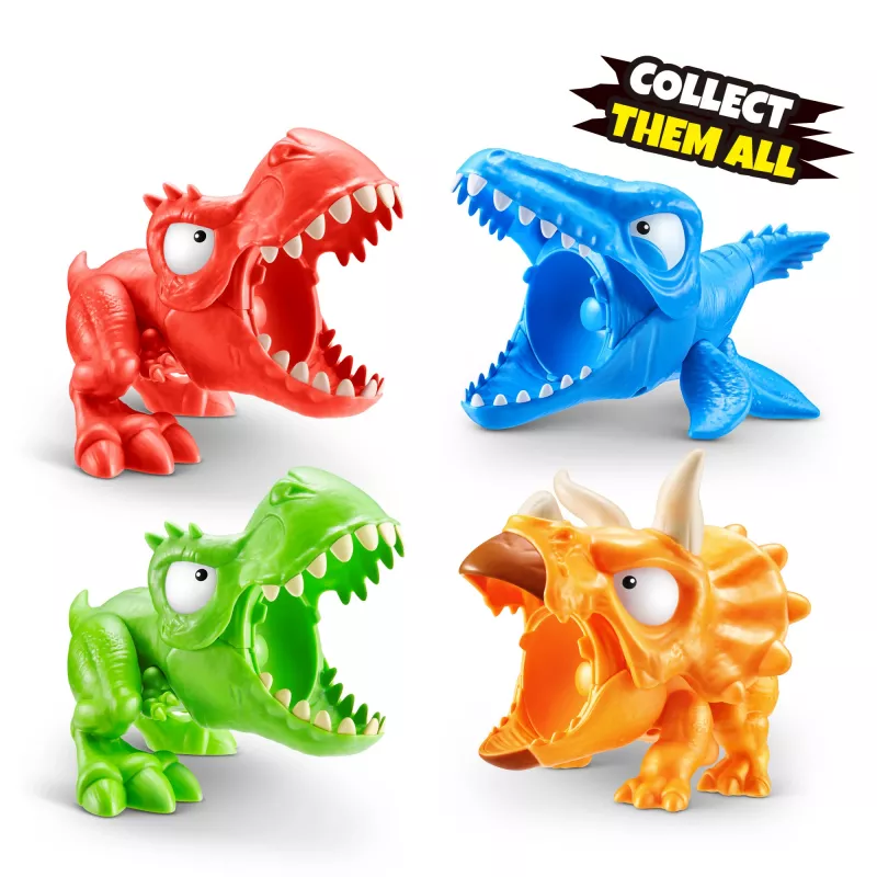 Figura de brinquedo Zuru Smashers T‑Rex Battles – figura de ação colecionável de dinossauro, modelos sortidos