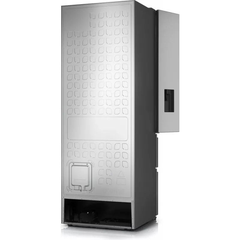 Frigorífico side-by-side Hisense RF632N4WIE independente 485 L cinzento, aço inoxidável