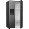Frigorífico side-by-side Hisense RS5P535NTFE independente 566 L preto