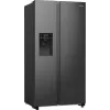 Frigorífico side-by-side Hisense RS5P535NTFE independente 566 L preto