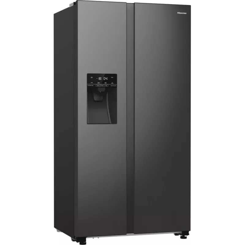 Frigorífico side-by-side Hisense RS5P535NTFE independente 566 L preto