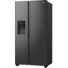 Frigorífico side-by-side Hisense RS5P535NTFE independente 566 L preto