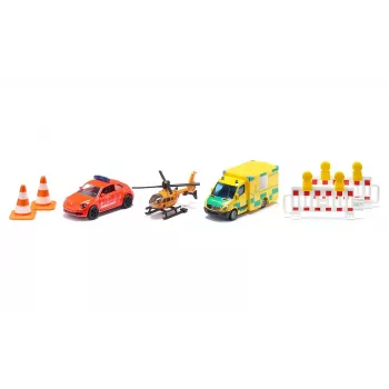 Siku 6332 conjunto de resgate modelo à escala pré-montado