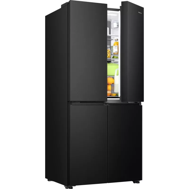 Hisense RQ5P470SAFD de instalação livre 483 L preto, aço inoxidável