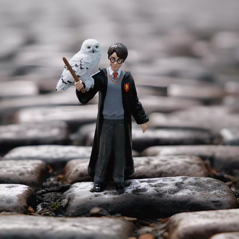 Figura Schleich Harry Potter & Hedwig multicolor 42633 idade recomendada 6+