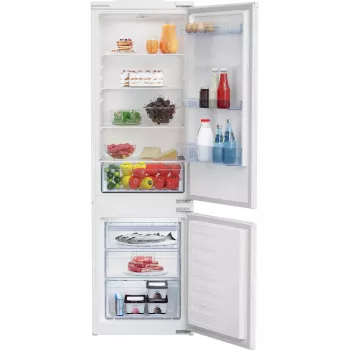 Beko BCSA285K4SN combinado frigorífico-congelador encastrar 271 L branco