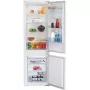 Beko BCSA285K4SN combinado frigorífico-congelador encastrar 271 L branco