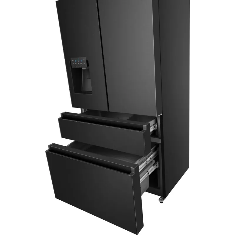Hisense RF728N4SBFE frigorífico side-by-side de instalação livre 560 L preto