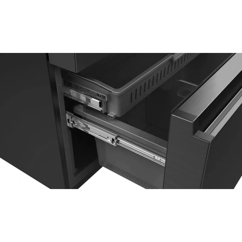 Hisense RF728N4SBFE frigorífico side-by-side de instalação livre 560 L preto