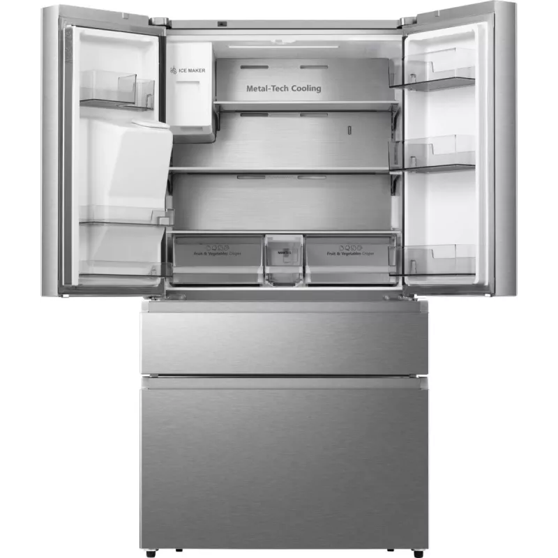 Hisense RF728N4SASE de instalação livre 560 L aço inoxidável