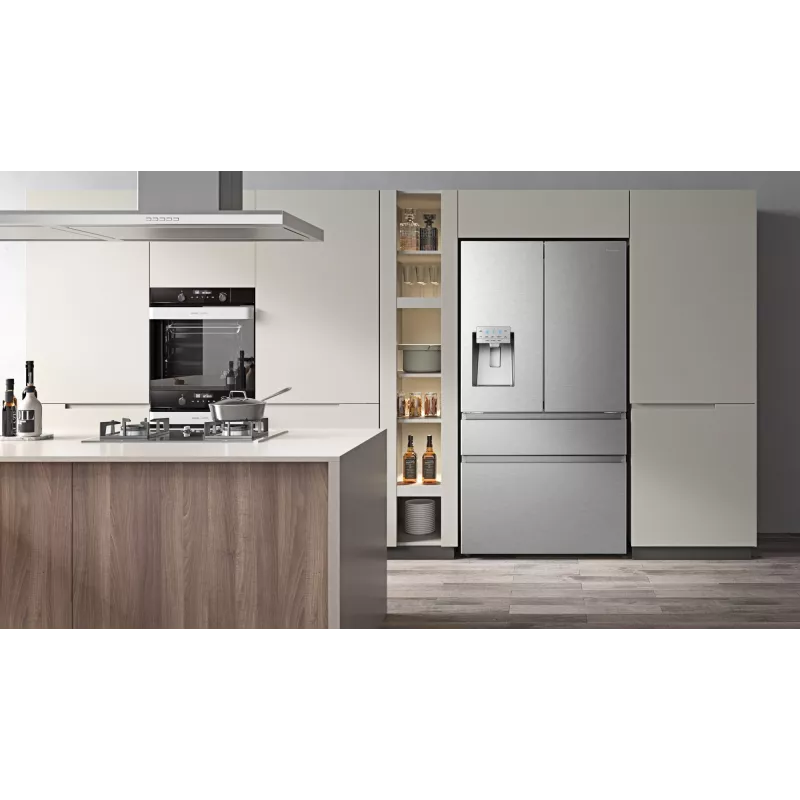 Hisense RF728N4SASE de instalação livre 560 L aço inoxidável