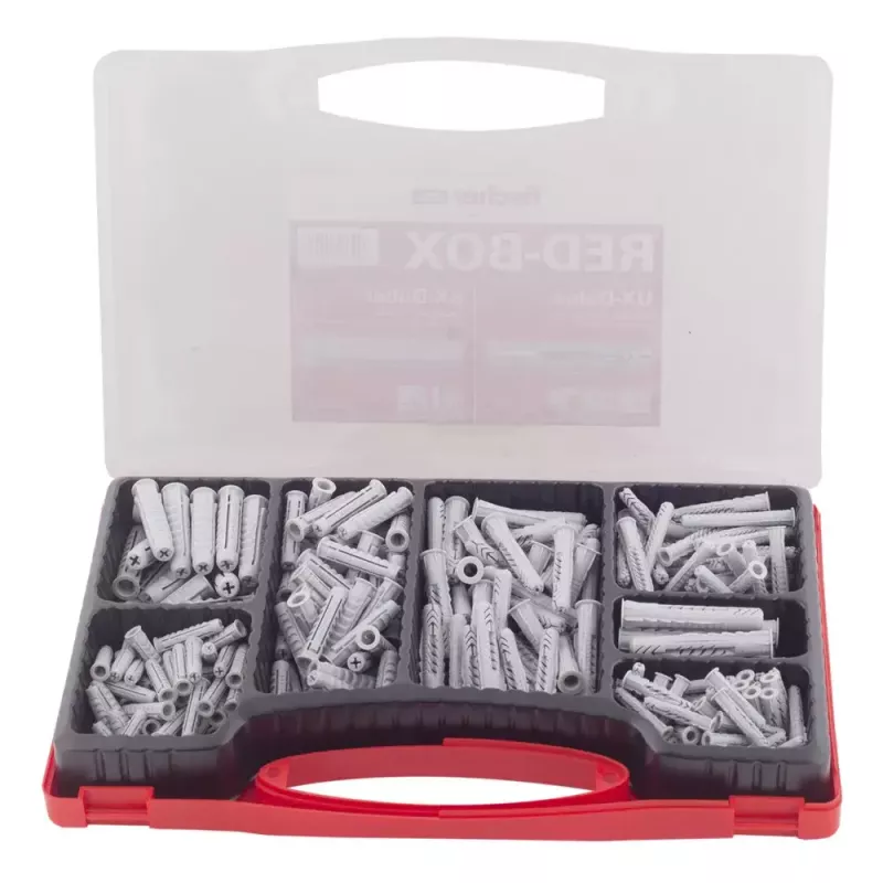Conjunto de parafusos e buchas Fischer UX/SX 290 unid.