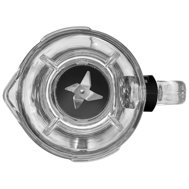 Batedeira de mesa Unold Edel 1,5 L 500 W preto, aço inoxidável, transparente