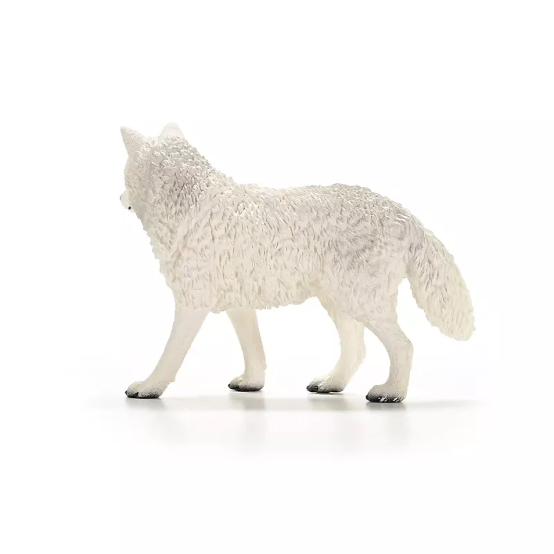 Figura Schleich Wilk Polarny 14880 – Figura de animal, modelo de plástico detalhado, figura colecionável de brincar