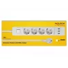 DeLOCK 11206 Distribuidor de energia 1,5 m 4 tomadas Schuko para interior branco