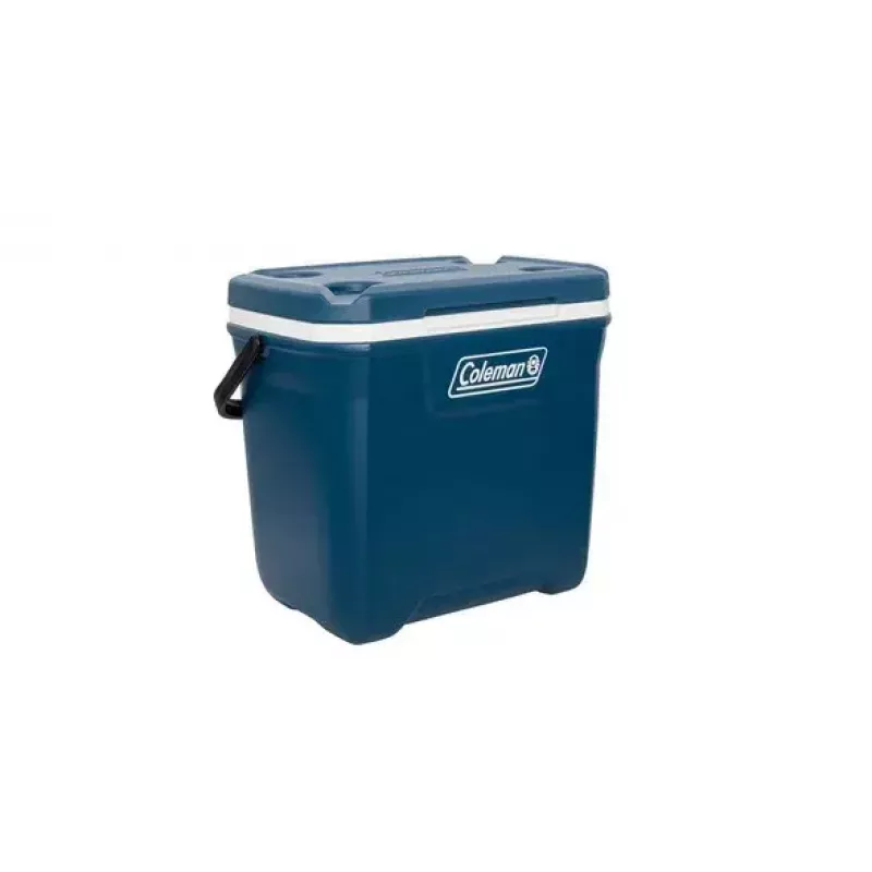 Geleira COLEMAN 28QT Xtreme 26 L — azul, caixa em HDPE, isolamento em PU