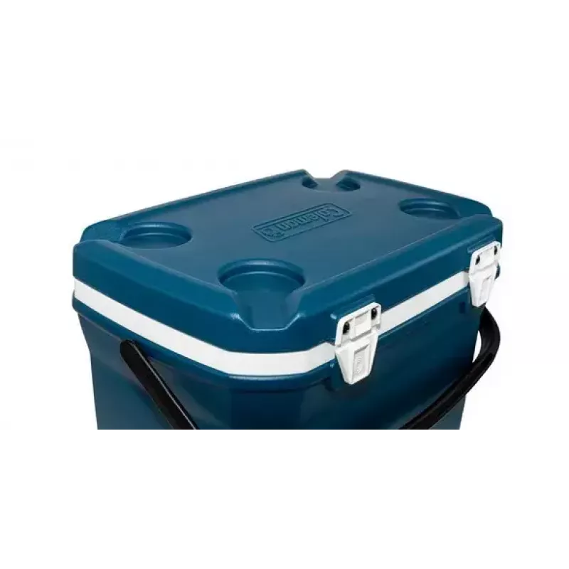 Geleira COLEMAN 28QT Xtreme 26 L — azul, caixa em HDPE, isolamento em PU