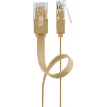 Cabo de rede Goobay 95881 Castanho-claro 10m Cat6 U/UTP