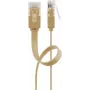Cabo de rede Goobay 95881 Castanho-claro 10m Cat6 U/UTP