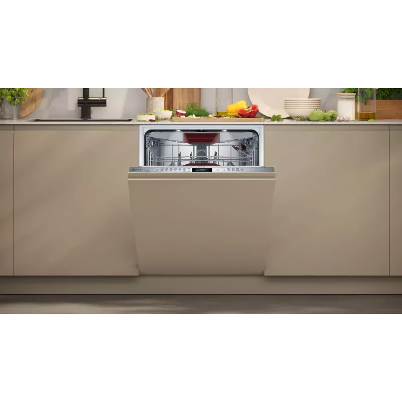 Máquina de lavar loiça Neff S157ECX14E Totalmente integrada 14 conjuntos de louça