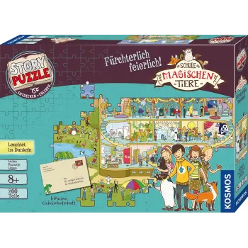 Puzzle de história: Die Schule der magischen Tiere - Fürchterlich feierlich!