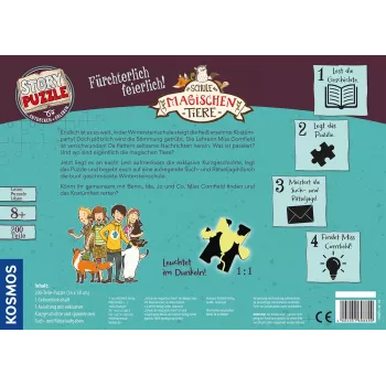 Puzzle de história: Die Schule der magischen Tiere - Fürchterlich feierlich!