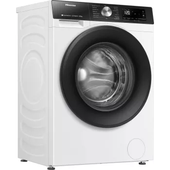 Máquina de lavar e secar roupa Hisense WD3S8043BW3 De livre instalação Carga frontal Branco