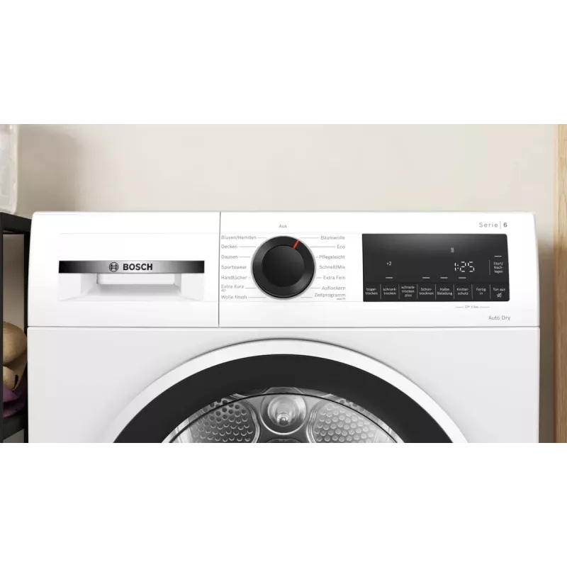 Máquina de secar roupa Bosch Serie 6 WQG241001 De livre instalação Carga frontal 9 kg Branco