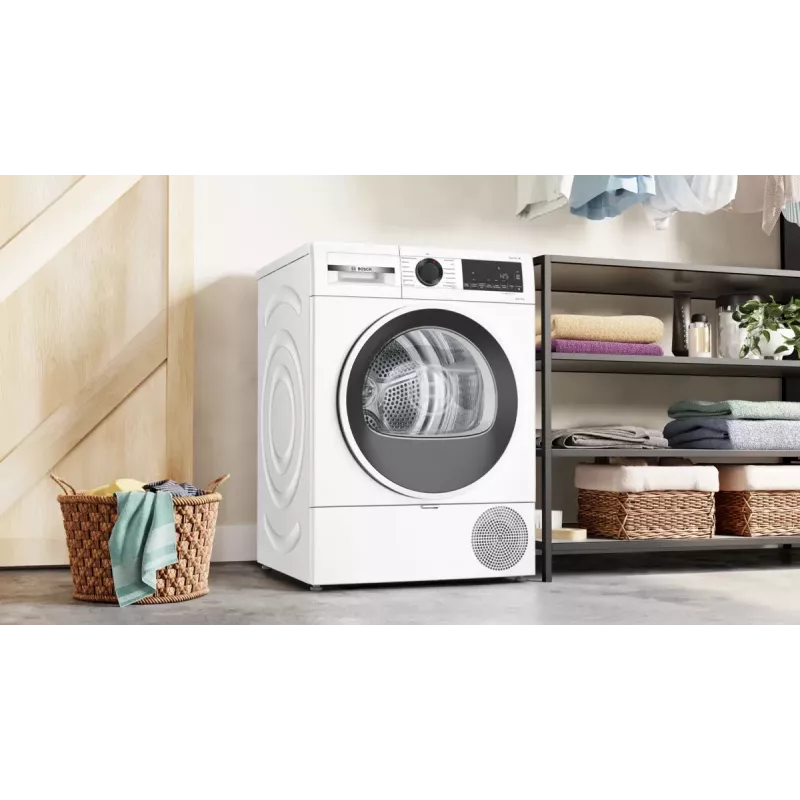 Máquina de secar roupa Bosch Serie 6 WQG241001 De livre instalação Carga frontal 9 kg Branco