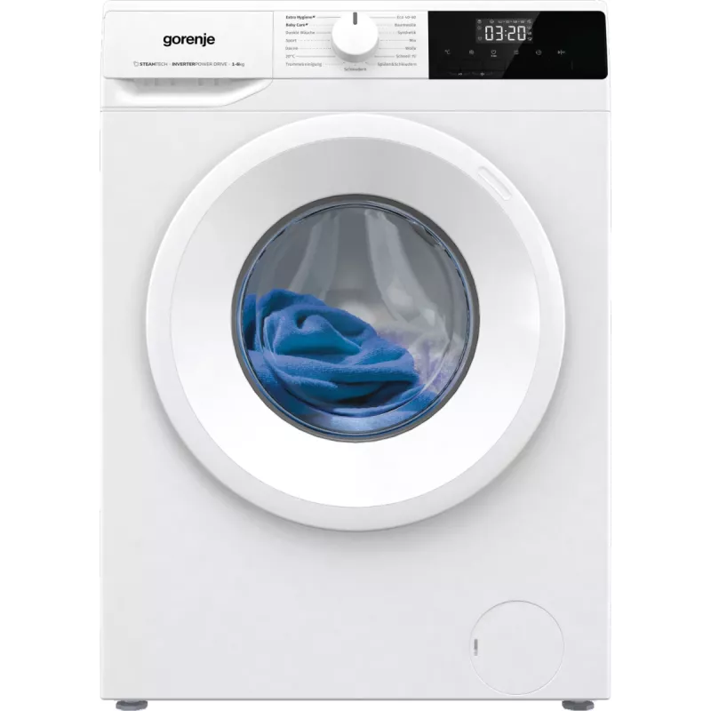 Máquina de lavar roupa Gorenje WNHPI62SCPS/DE Carga frontal 6 kg 1200 rpm Branco