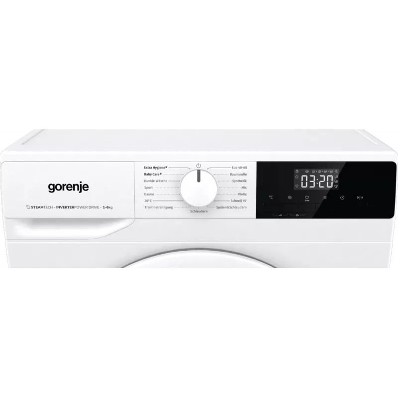Máquina de lavar roupa Gorenje WNHPI62SCPS/DE Carga frontal 6 kg 1200 rpm Branco
