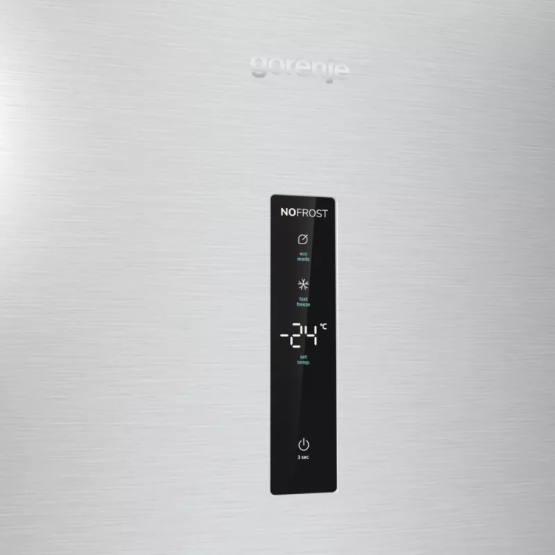 Arca congeladora Gorenje FN619DAXL6 BK065B, 280 L, 12,6 kg/24h, SN-N, sistema No-Frost, D, cinzento