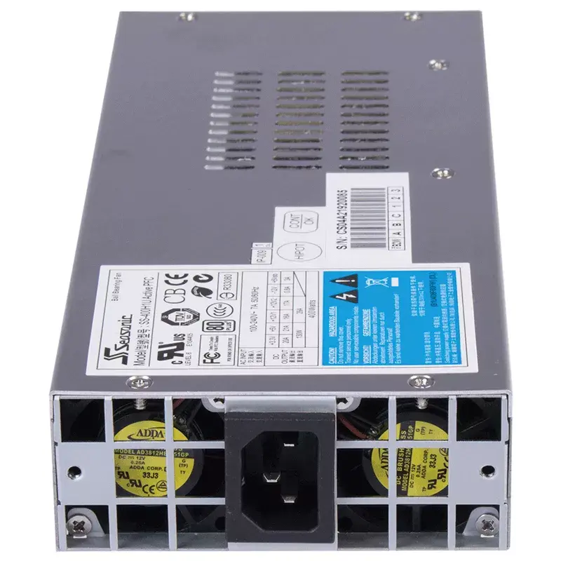 Fonte de alimentação Seasonic SS-400H1U 400W, cinzento, PFC ativo