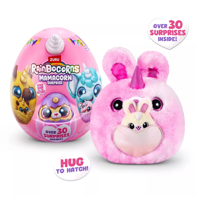 Figura de brinquedo Zuru Mamacorn Surprise – Rainbocorns colecionável figura individual sortida