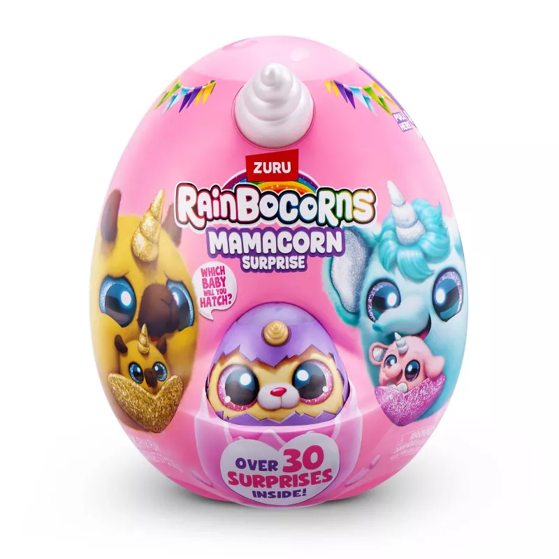 Figura de brinquedo Zuru Mamacorn Surprise – Rainbocorns colecionável figura individual sortida