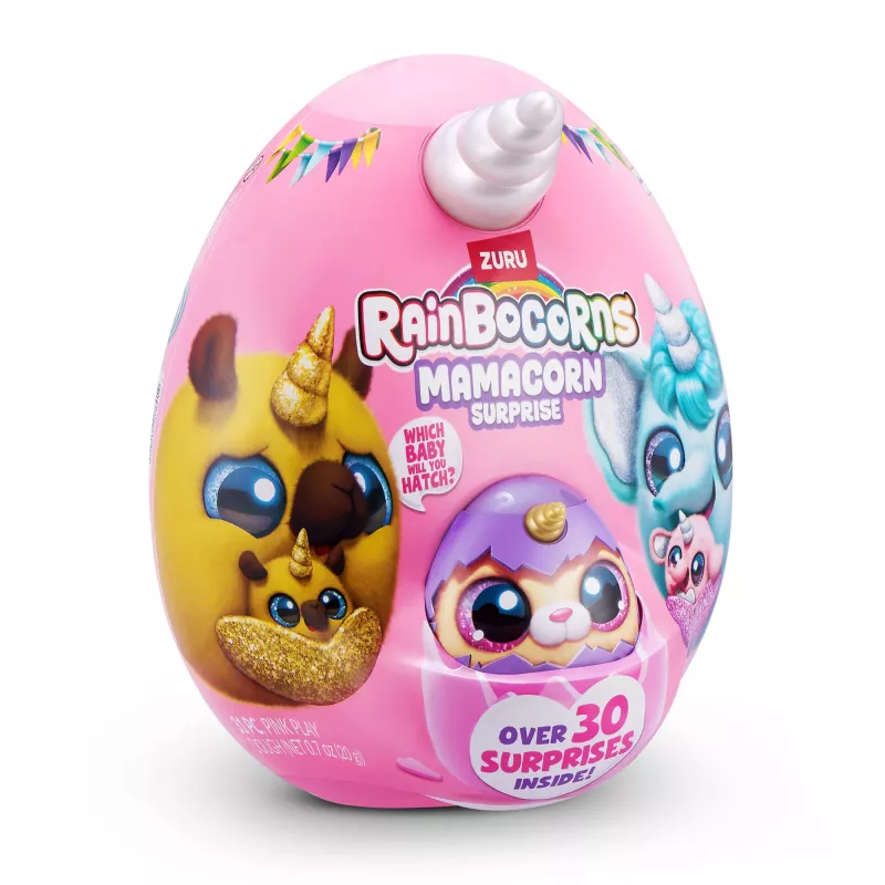 Figura de brinquedo Zuru Mamacorn Surprise – Rainbocorns colecionável figura individual sortida