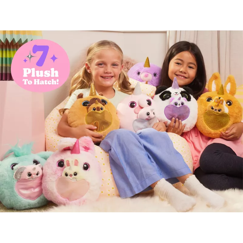 Figura de brinquedo Zuru Mamacorn Surprise – Rainbocorns colecionável figura individual sortida