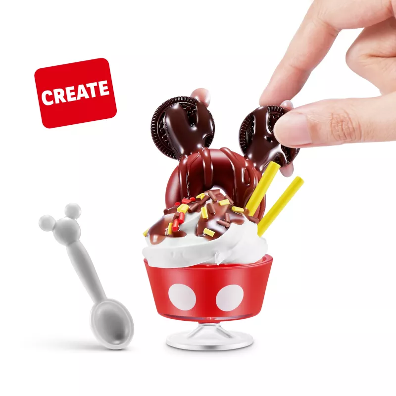 Mini Brands Create Disney Snacks Série 1 cápsula, cozinha, 8 ano(s), pilhas incluídas, LR44, multicolor