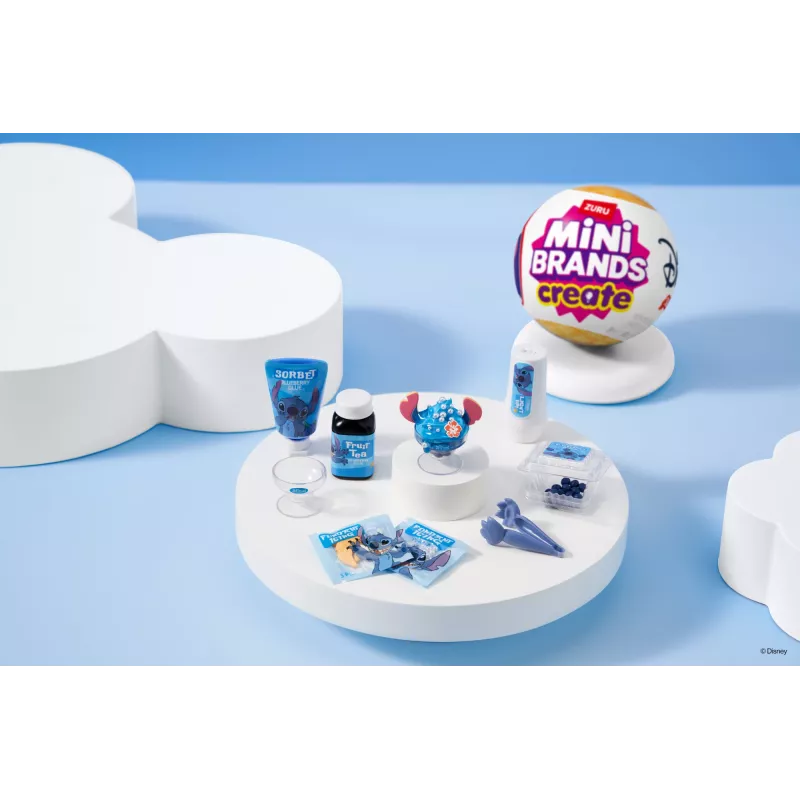 Mini Brands Create Disney Snacks Série 1 cápsula, cozinha, 8 ano(s), pilhas incluídas, LR44, multicolor