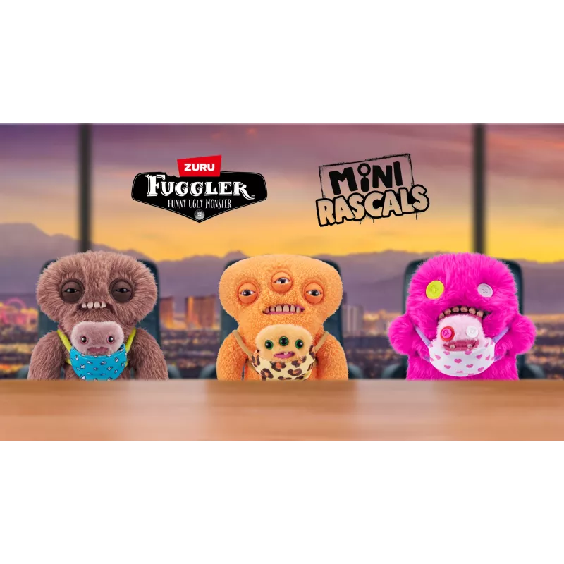ZURU Fuggler Mini Rascals 9 polegadas sortido Série 1 (Double Trouble).