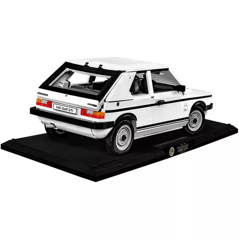 Maquete à escala 1:12 Cobi Volkswagen Golf GTI 1976–1983 Executive Edition — réplica detalhada para montar
