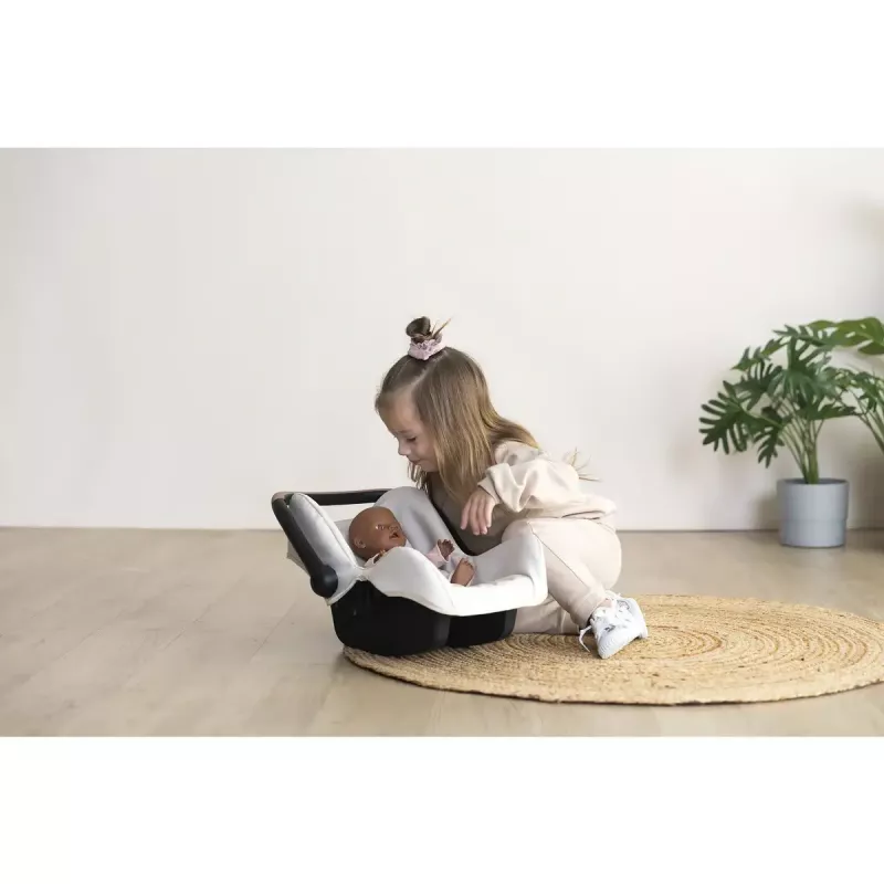 Cadeira auto para bonecas Simba-Dickie Maxi-Cosi, bege — acessório para bonecas