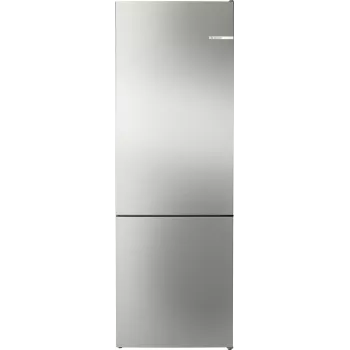 Bosch Serie 4 KGN492IAF Combinado frigorífico-congelador independente 440 L aço inoxidável