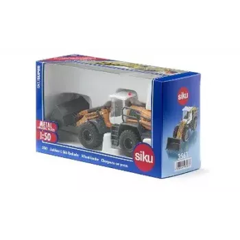 Siku Liebherr L566 Pá carregadora modelo de pá carregadora pré-montado 1:50