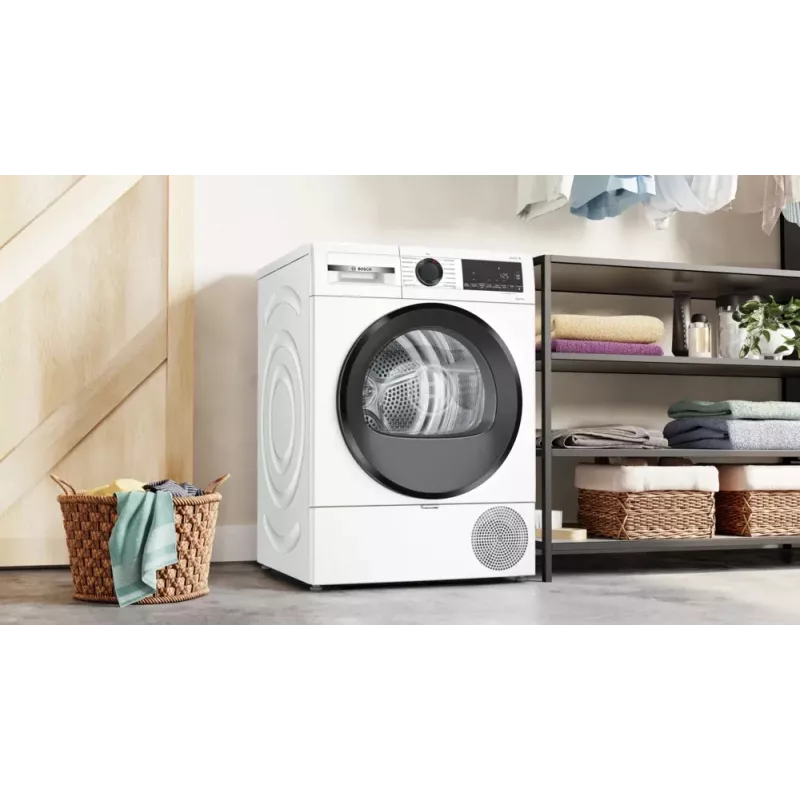 Bosch Serie 6 WQG243D41 Máquina de secar roupa independente de carregamento frontal 9 kg branco