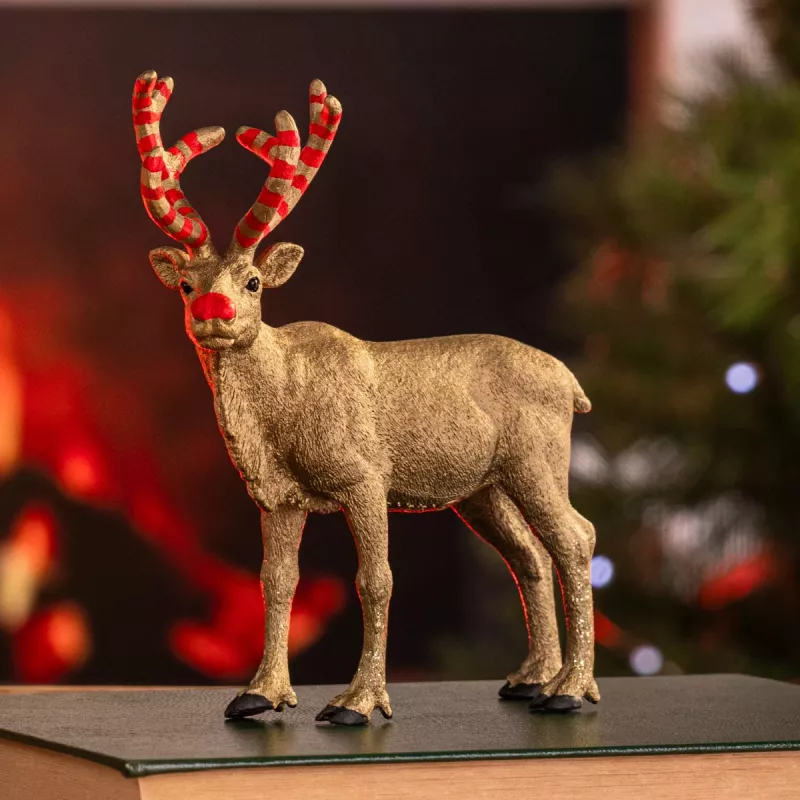 schleich WILD LIFE Rena do jubileu em dourado, 14 ano(s), multicolor, 1 unid.