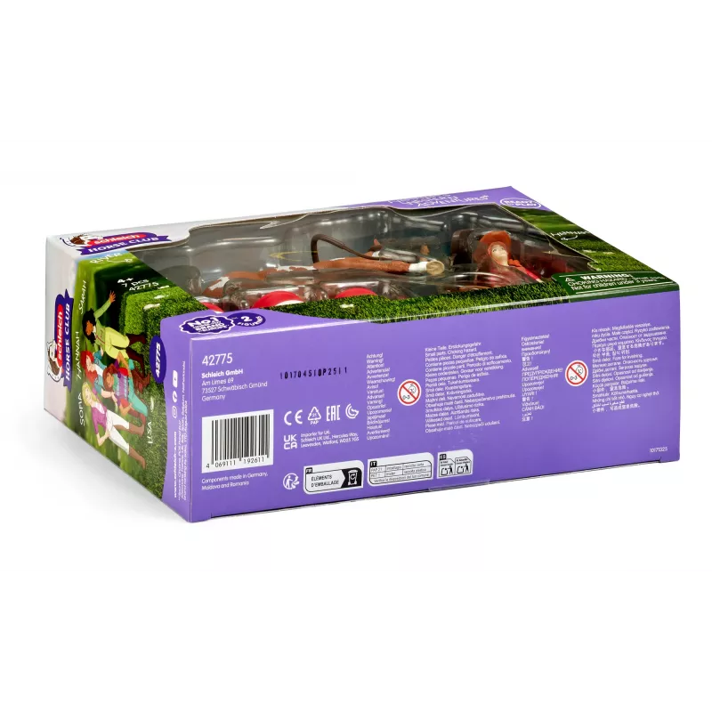 schleich HORSE CLUB Aventura western da Hannah, 5 ano(s), cavalos, multicolor, plástico
